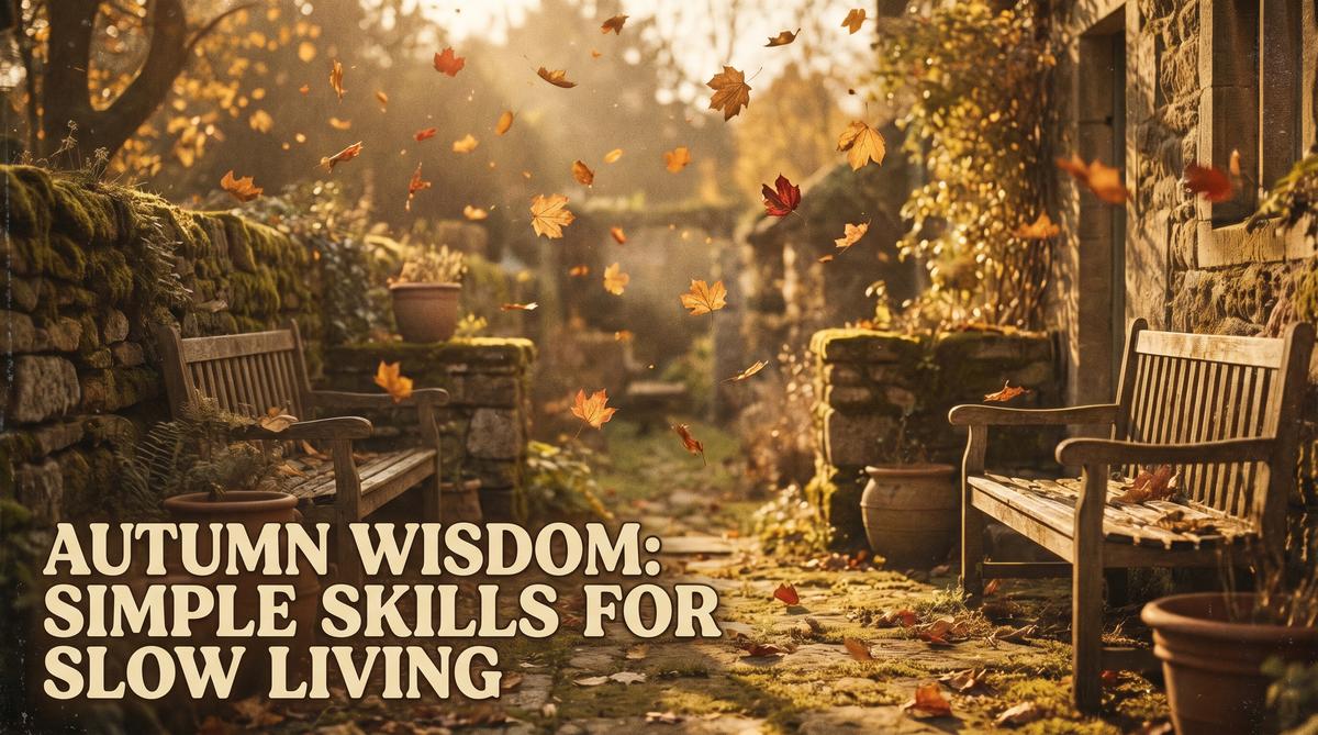 蘑菇视频胶片生活视频 - 秋日庭院慢生活视频分享